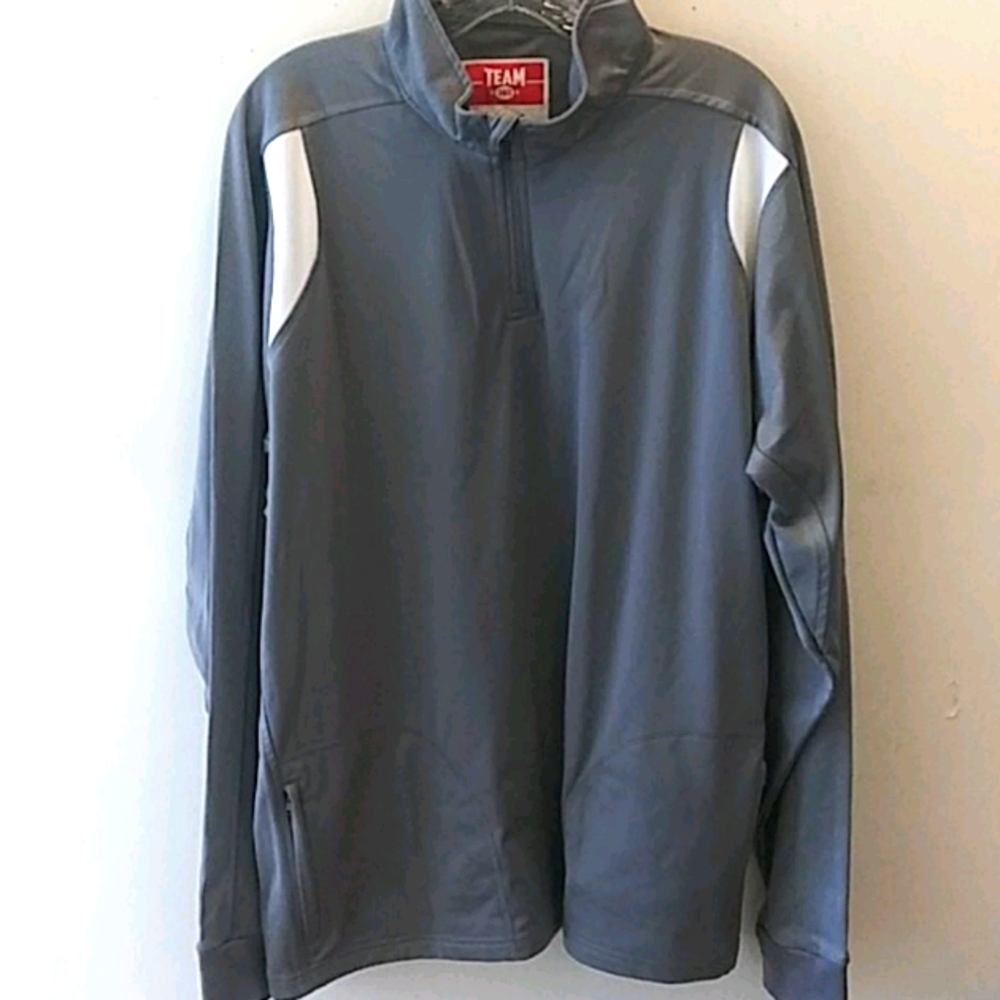 NWOT Men Team 365 fleece lined sweater 2XL